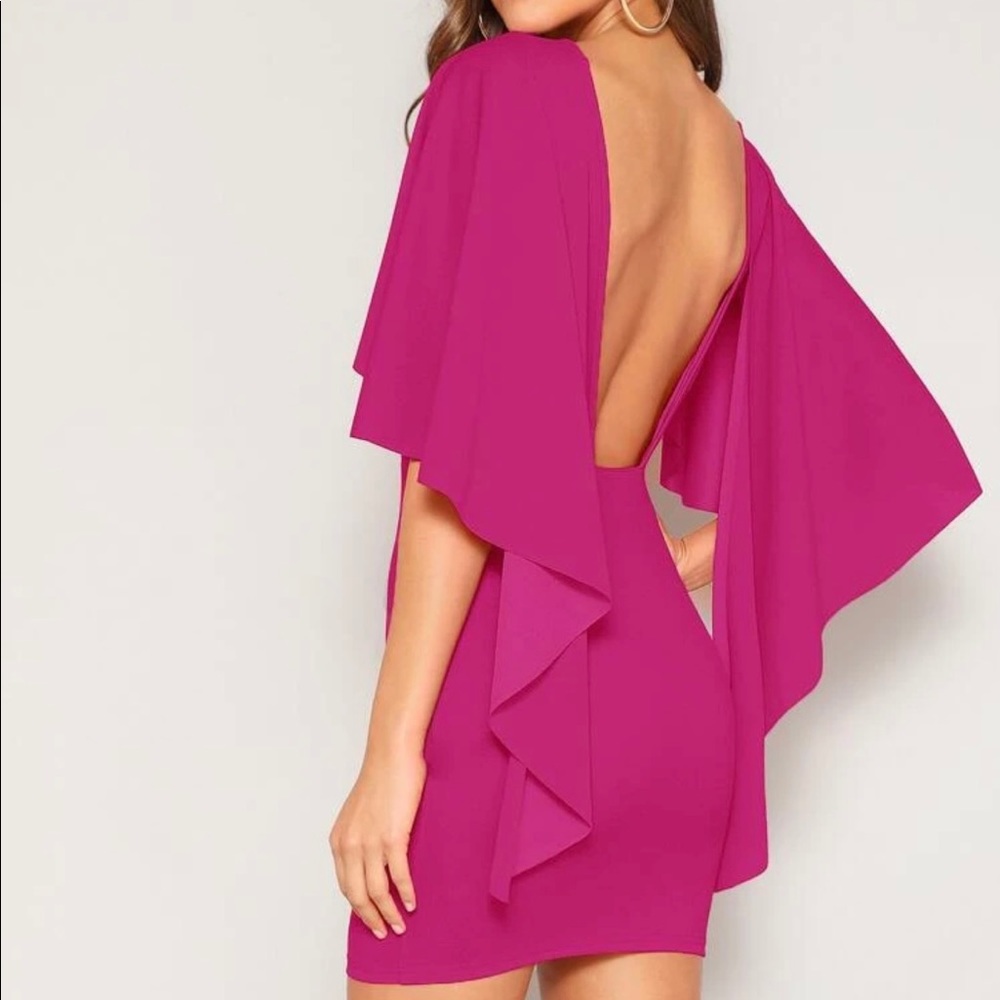 ‼️CLOSET CLEAN UP‼️ Fushia Cocktail Dress